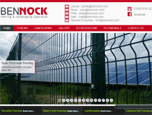 Tablet Screenshot of bennock.com